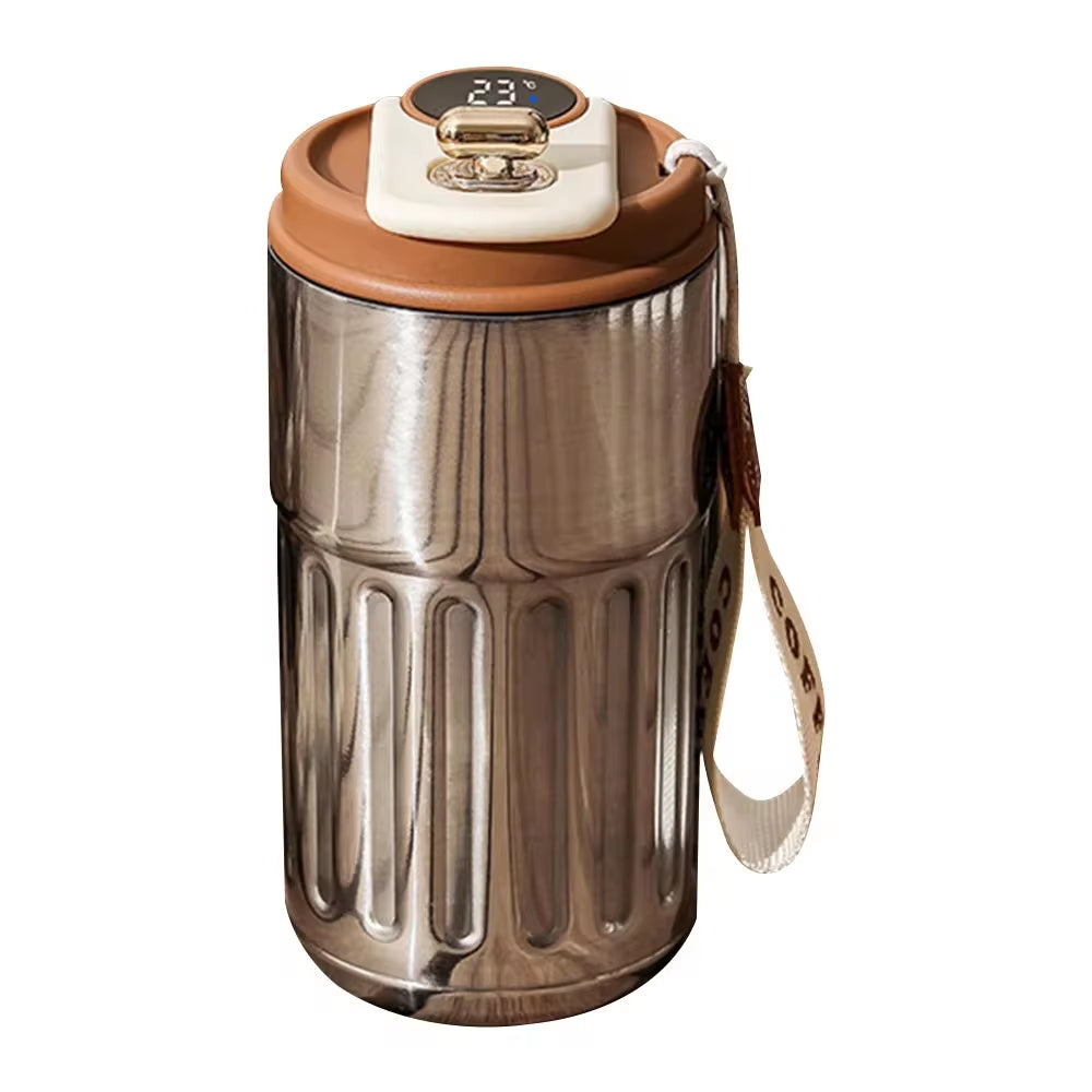 Smart Thermos Vacuum Flask with LED Display